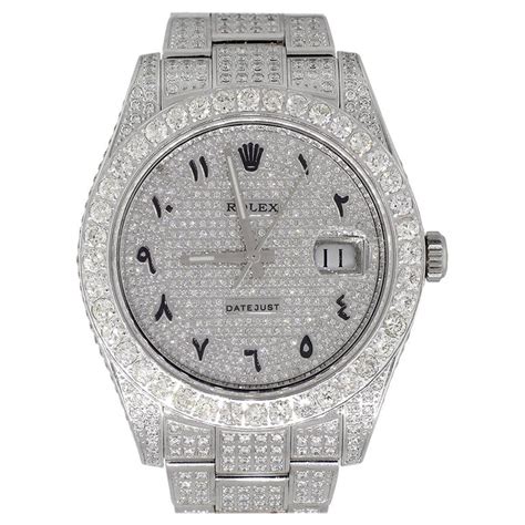 rolex 116334 diamond dial|rolex datejust arabic dial.